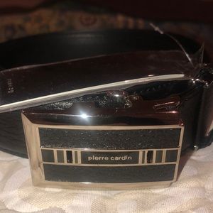 Black belt with silver lining